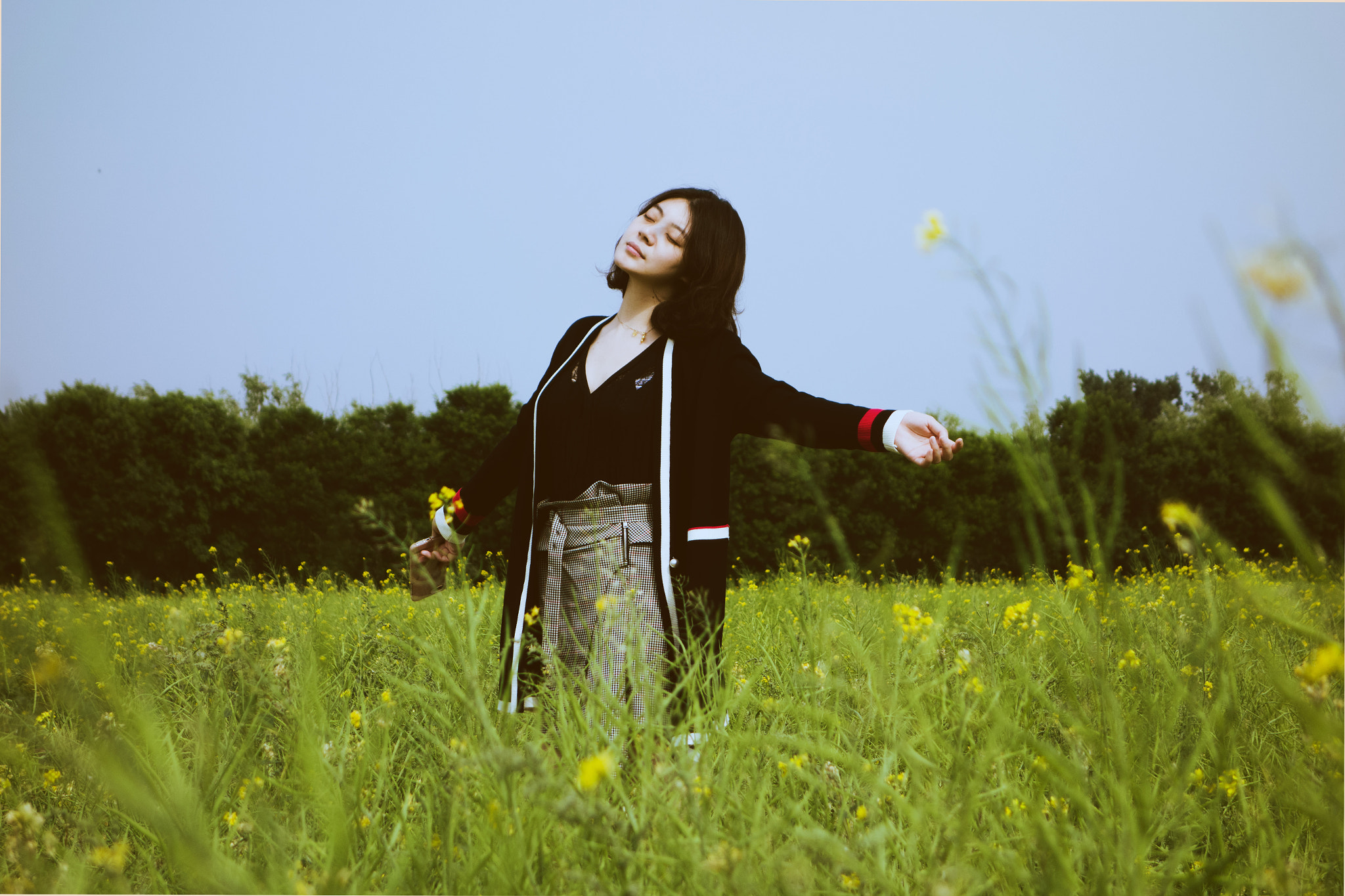 Hasselblad Stellar sample photo. 花海 photography