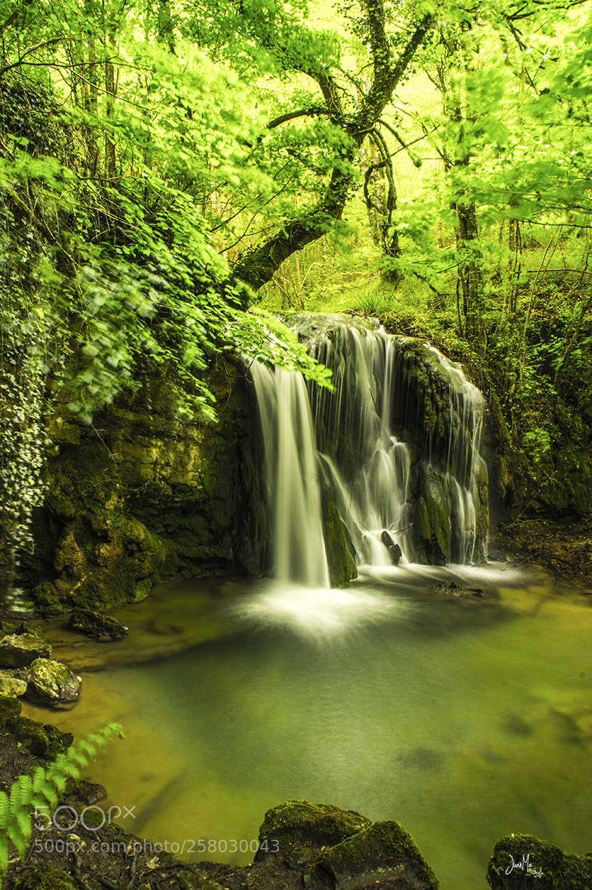 Sony SLT-A58 sample photo. Cascadas de altube serie photography