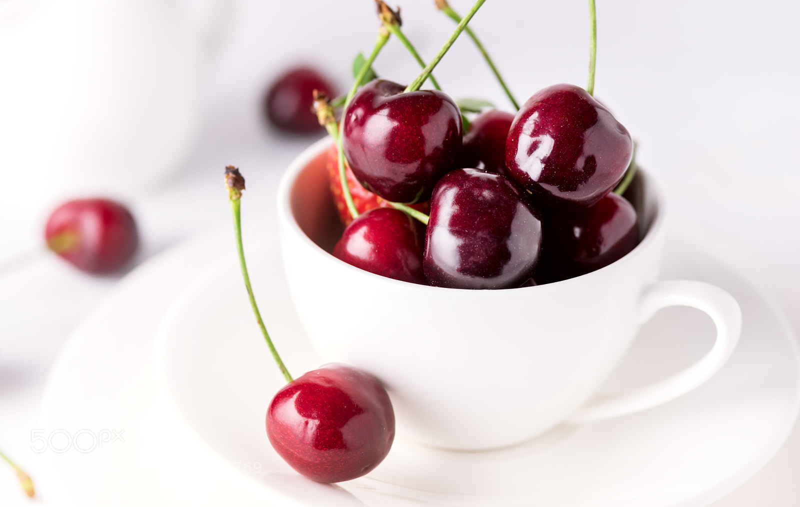 Nikon D750 sample photo. Fresh and beautiful cherry photography