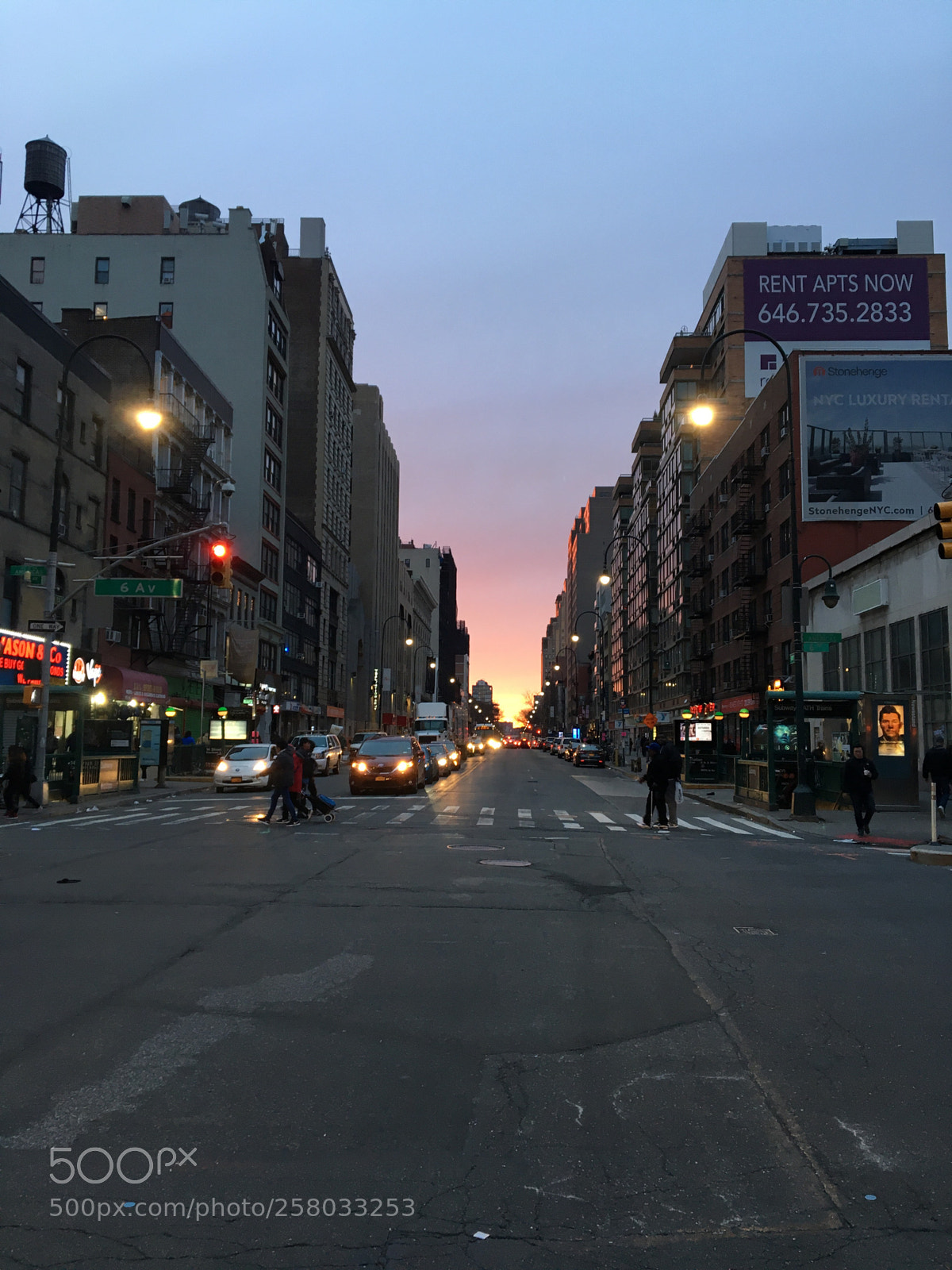 Apple iPhone 6s sample photo. City sunset photography