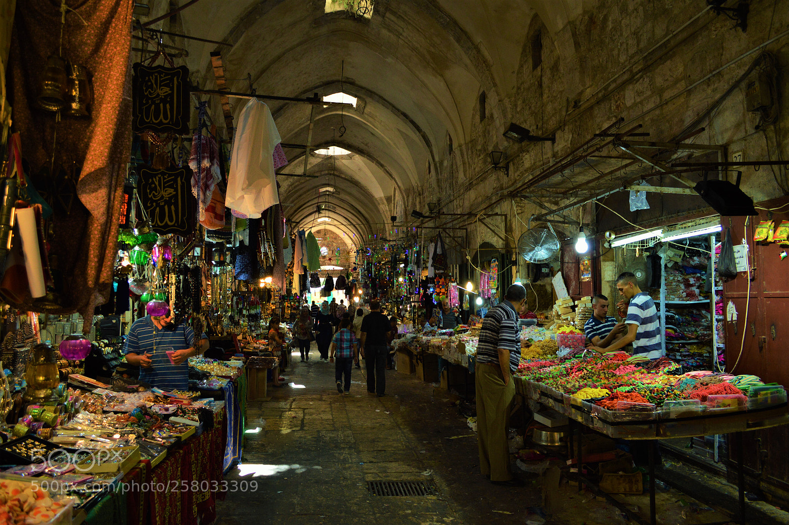 Nikon D3200 sample photo. Old city market photography