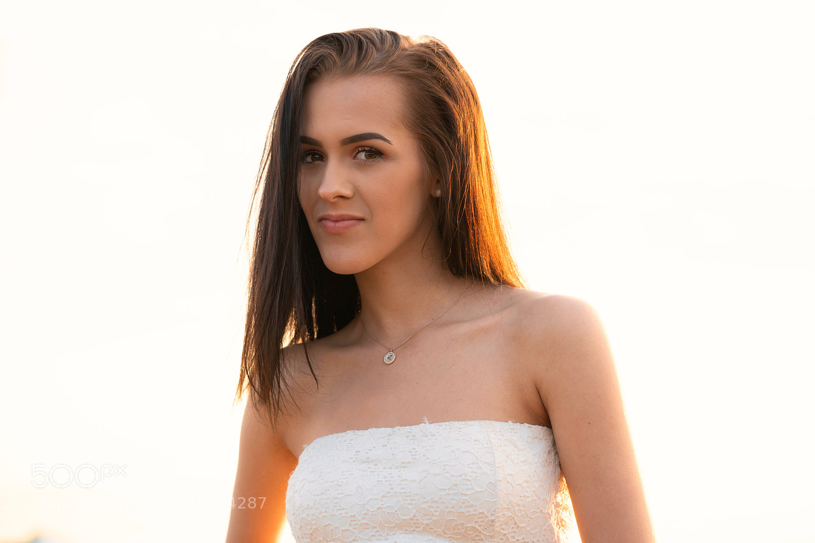 Sony a7R III sample photo. Portrait sunset  photography