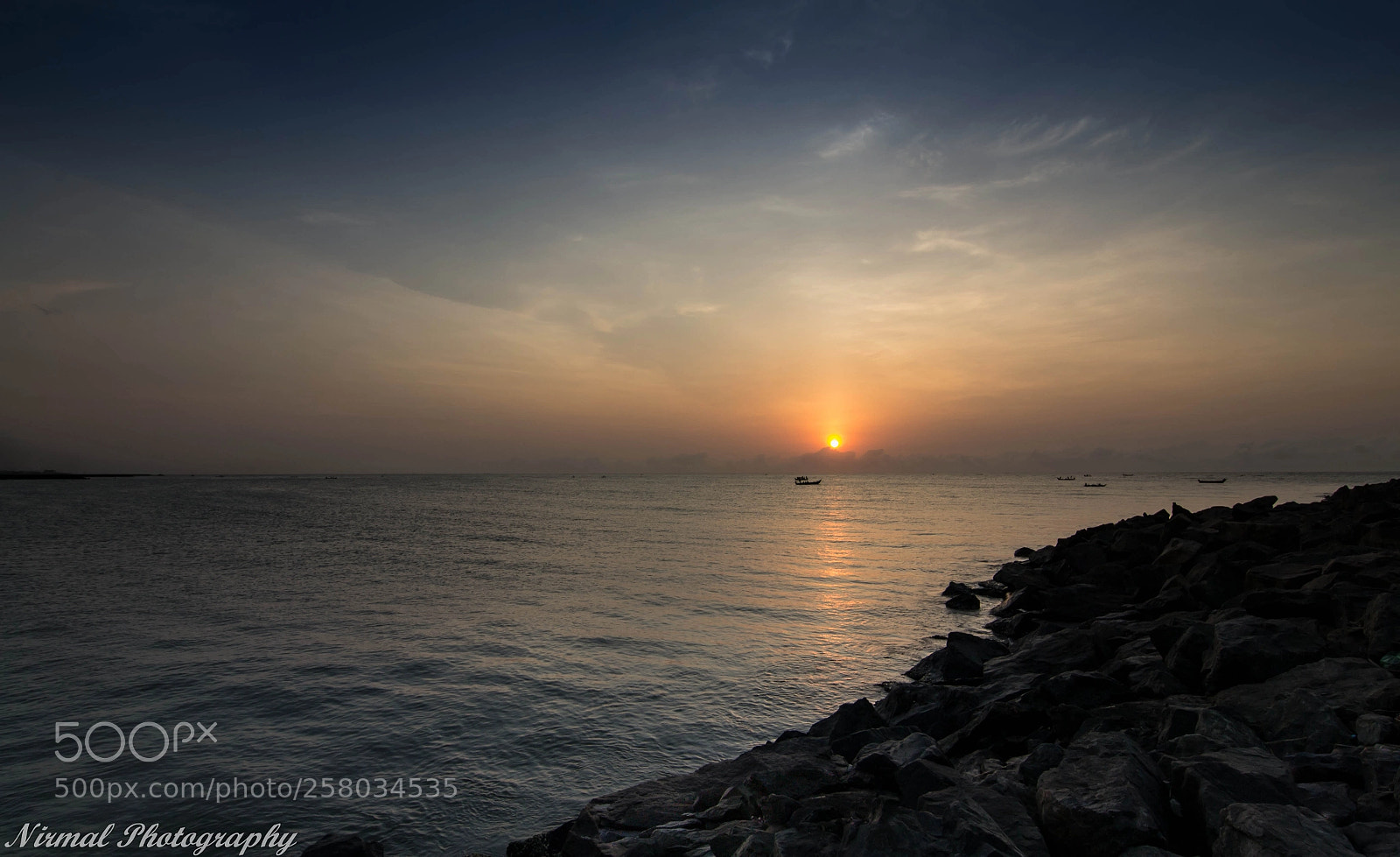 Nikon D3100 sample photo. Sunrise at kasimedu photography