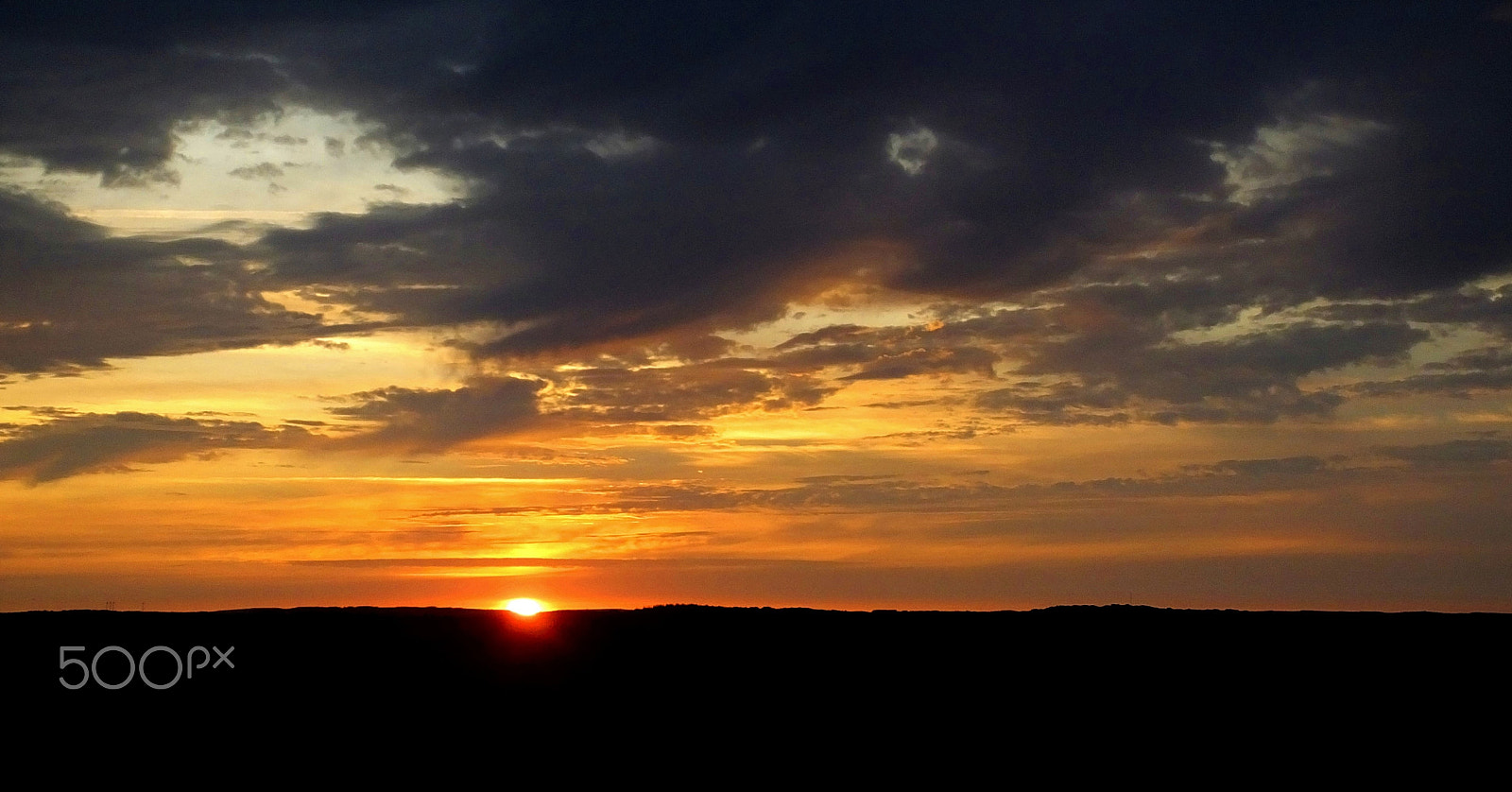 Fujifilm FinePix HS50 EXR sample photo. View of sunset. photography