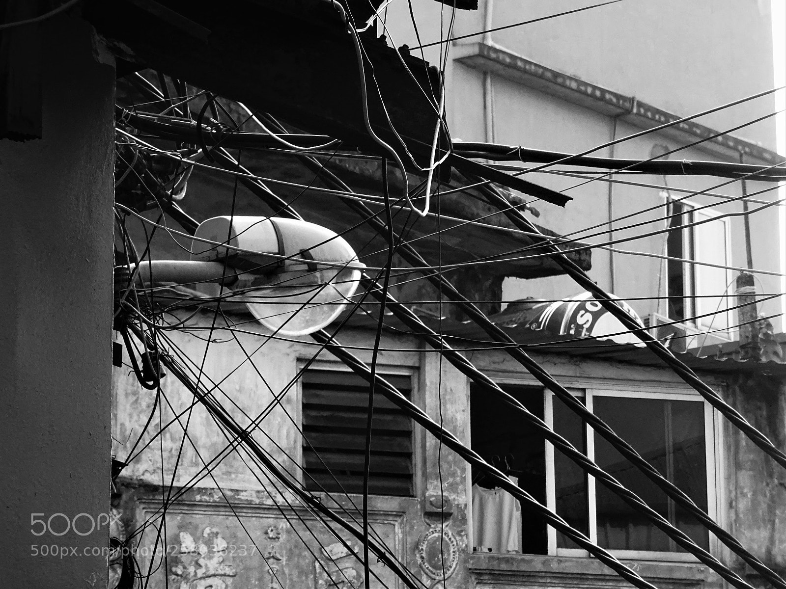 Sony DSC-HX60 sample photo. Electrical wiring photography
