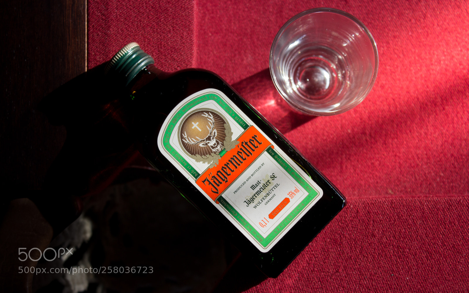 Canon EOS 1200D (EOS Rebel T5 / EOS Kiss X70 / EOS Hi) sample photo. Jagermeister mini bottle photography