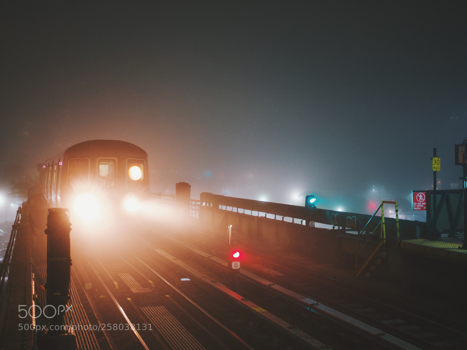 Fujifilm X100T sample photo. Foggy subway photography