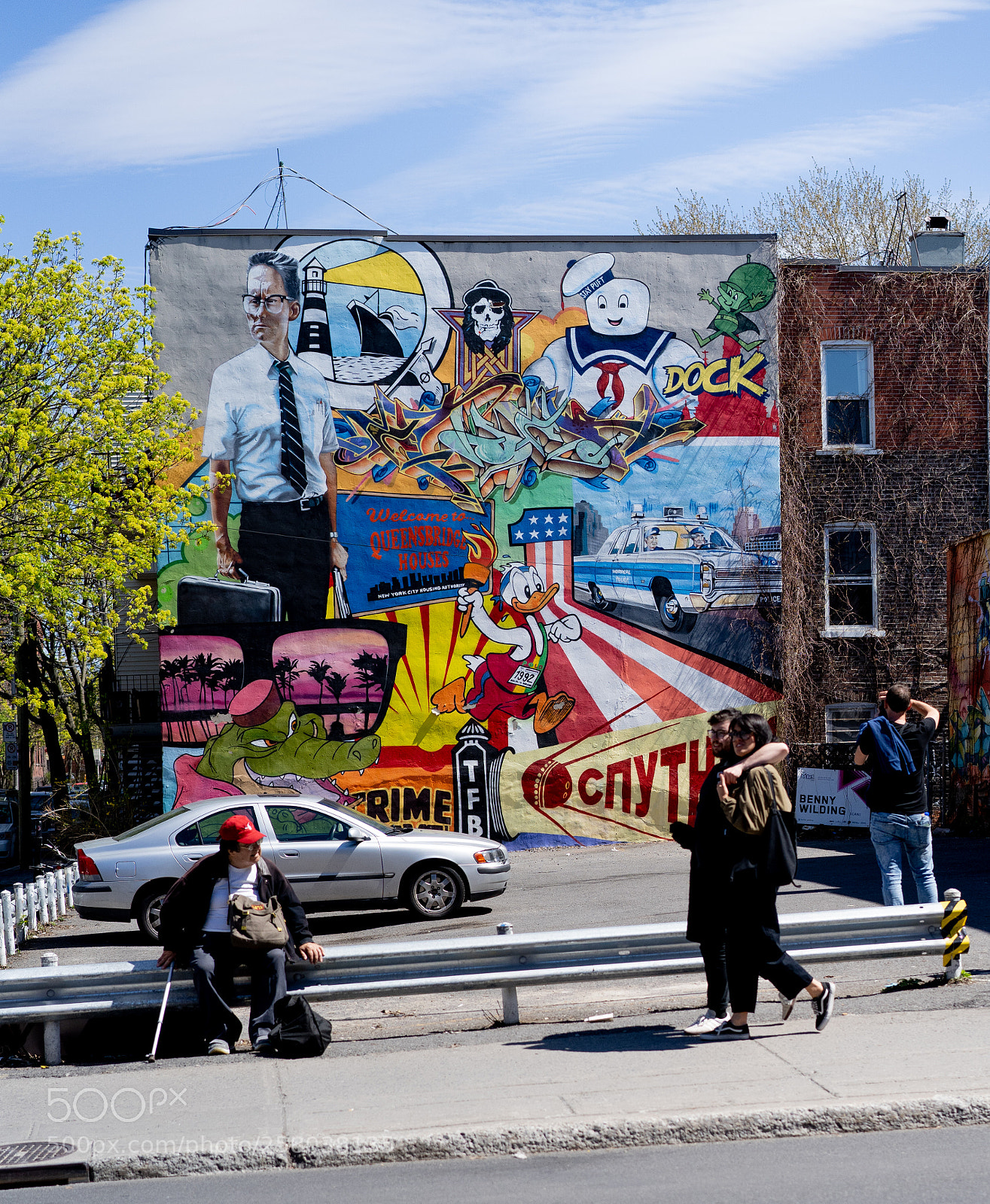 Sony a7 III sample photo. Plateau mont royal mural photography