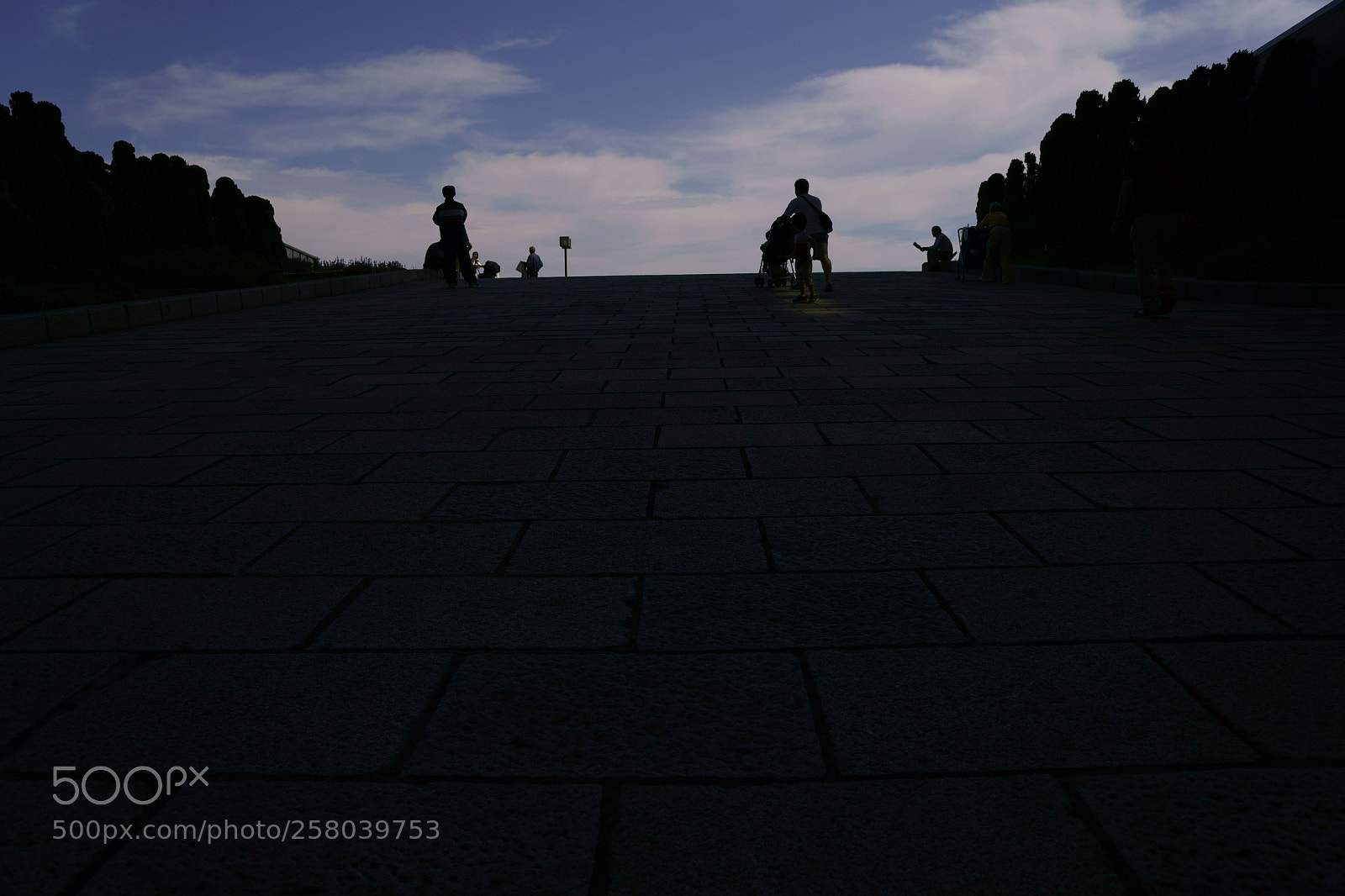 Sony a9 sample photo. A sloping road photography