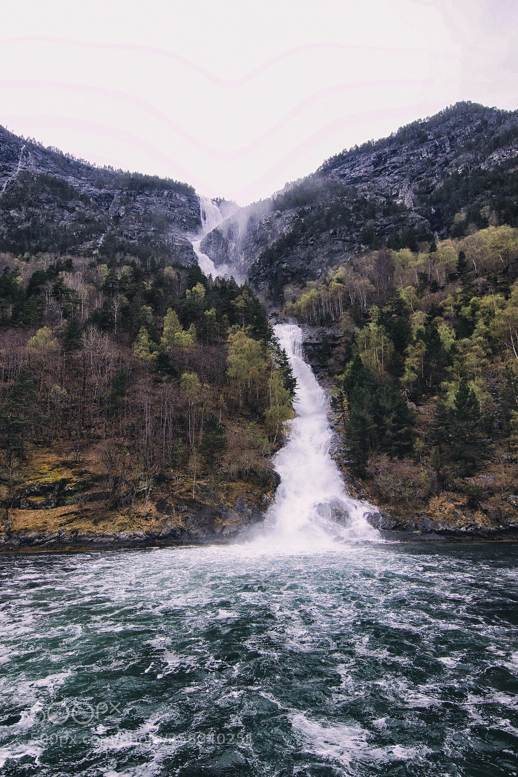 Canon EOS 7D Mark II sample photo. Waterfall in norway along photography