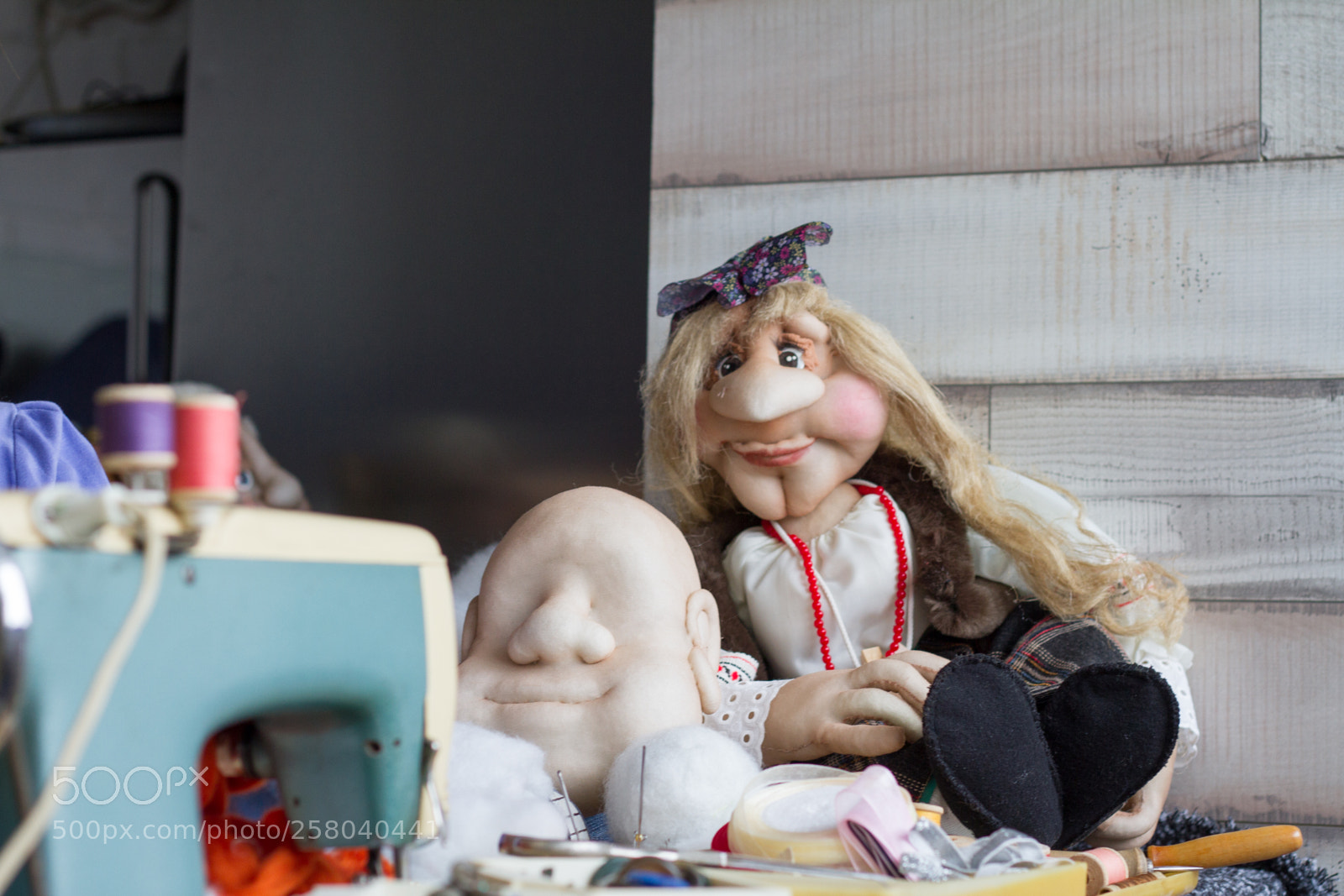Canon EOS 7D sample photo. Making of handmade toys photography