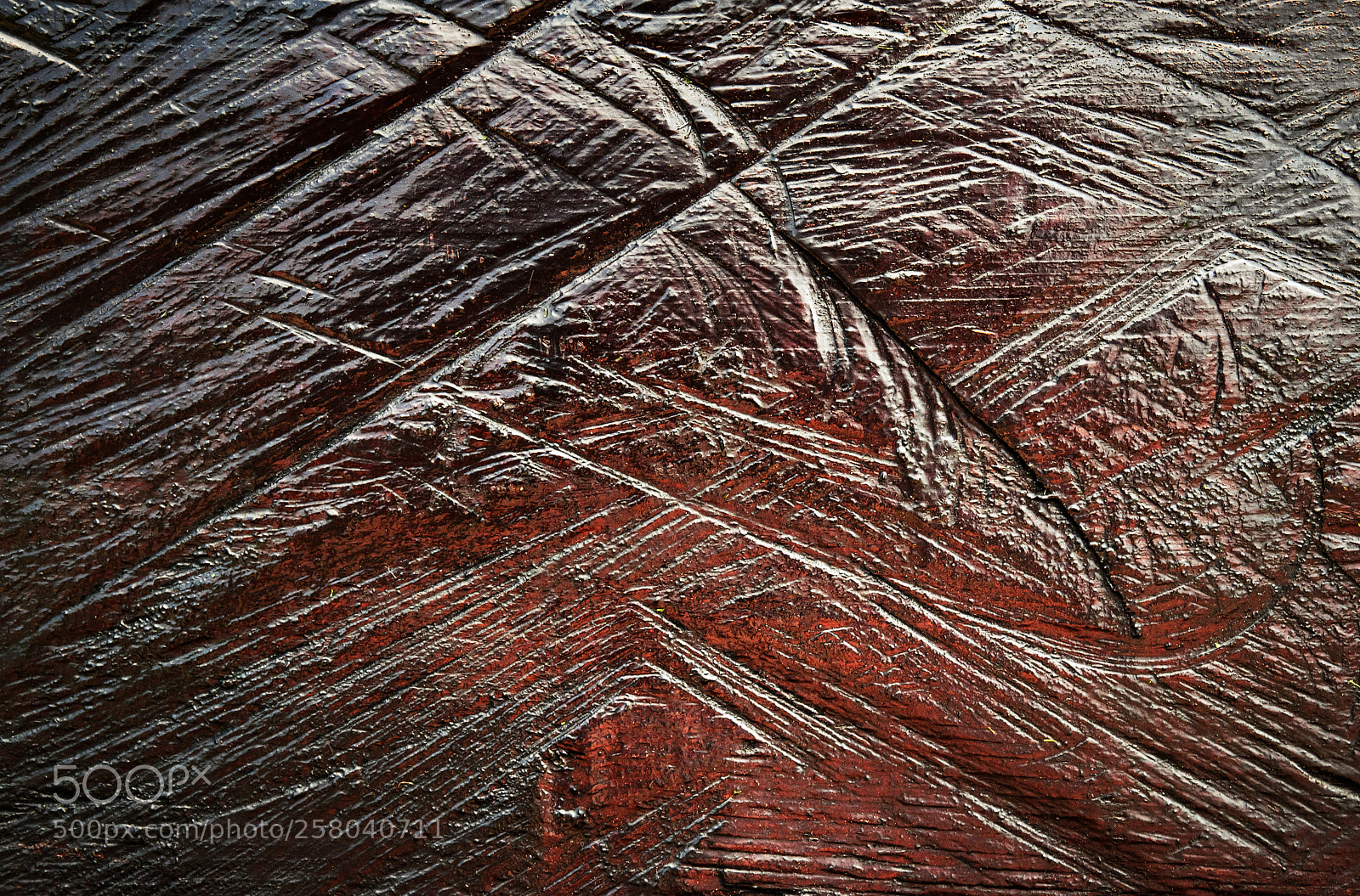Nikon D5500 sample photo. Groove in old brown photography