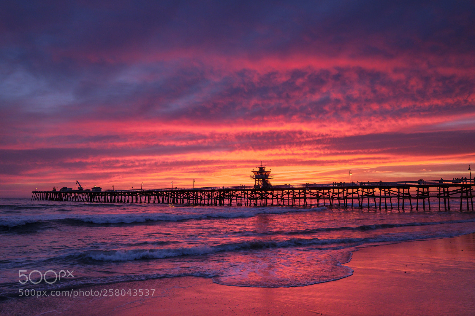 Fujifilm X-T2 sample photo. Sundown at san clemente photography