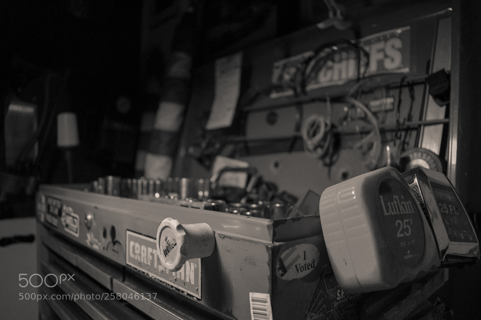 Nikon D5300 sample photo. Toolbox faded photography