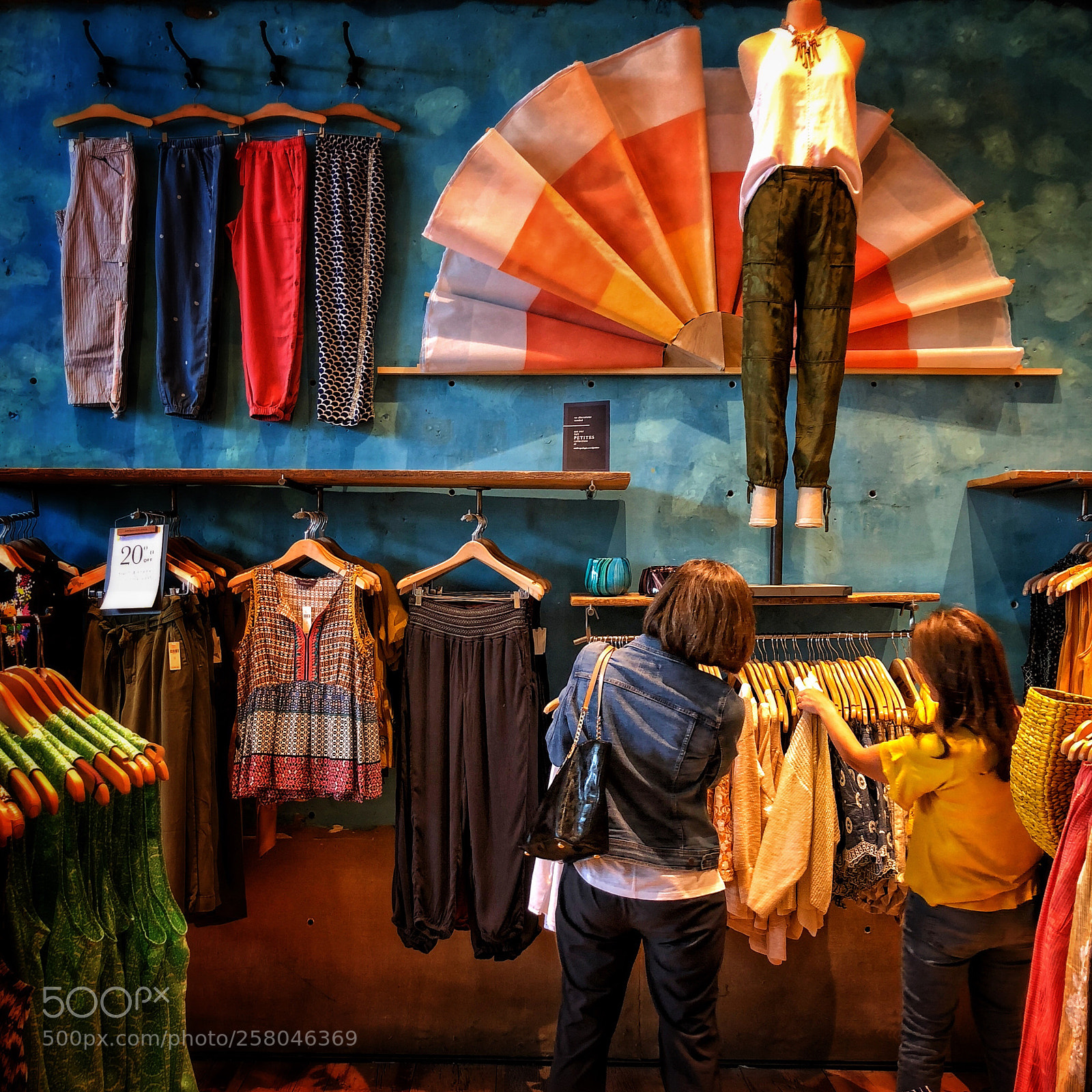 Apple iPhone X sample photo. Clothes shopping photography