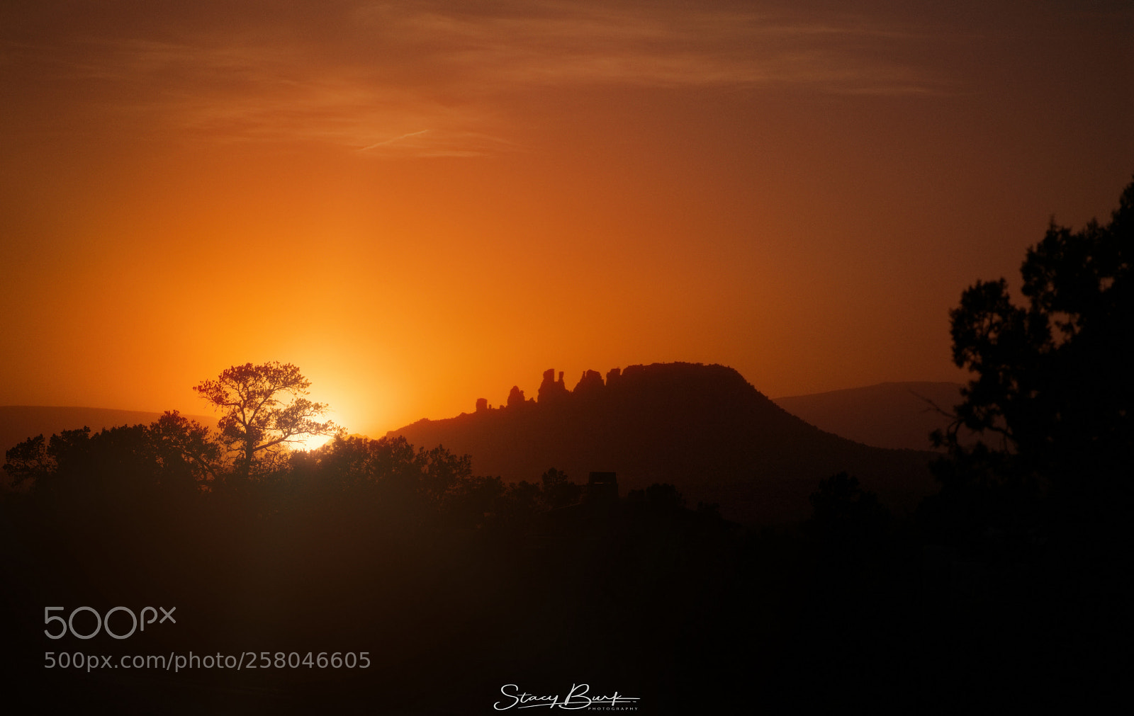 Sony a7R II sample photo. Sunset in sedona photography
