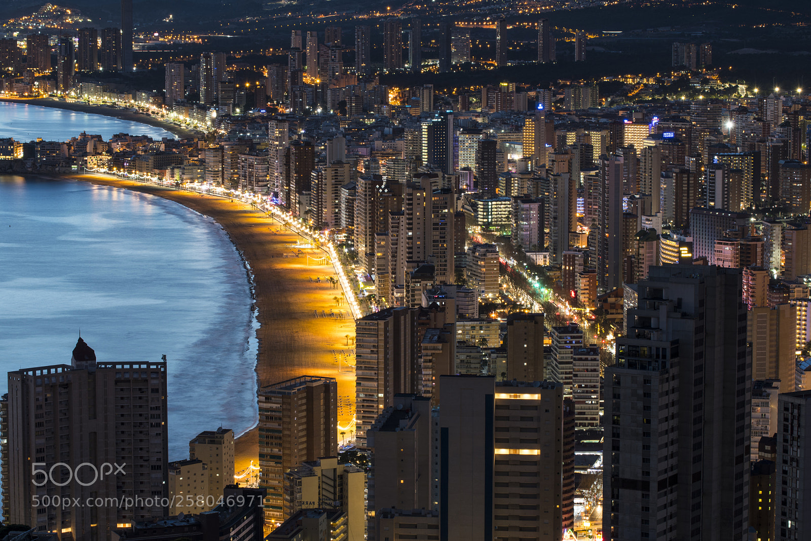 Nikon D500 sample photo. Benidorm photography
