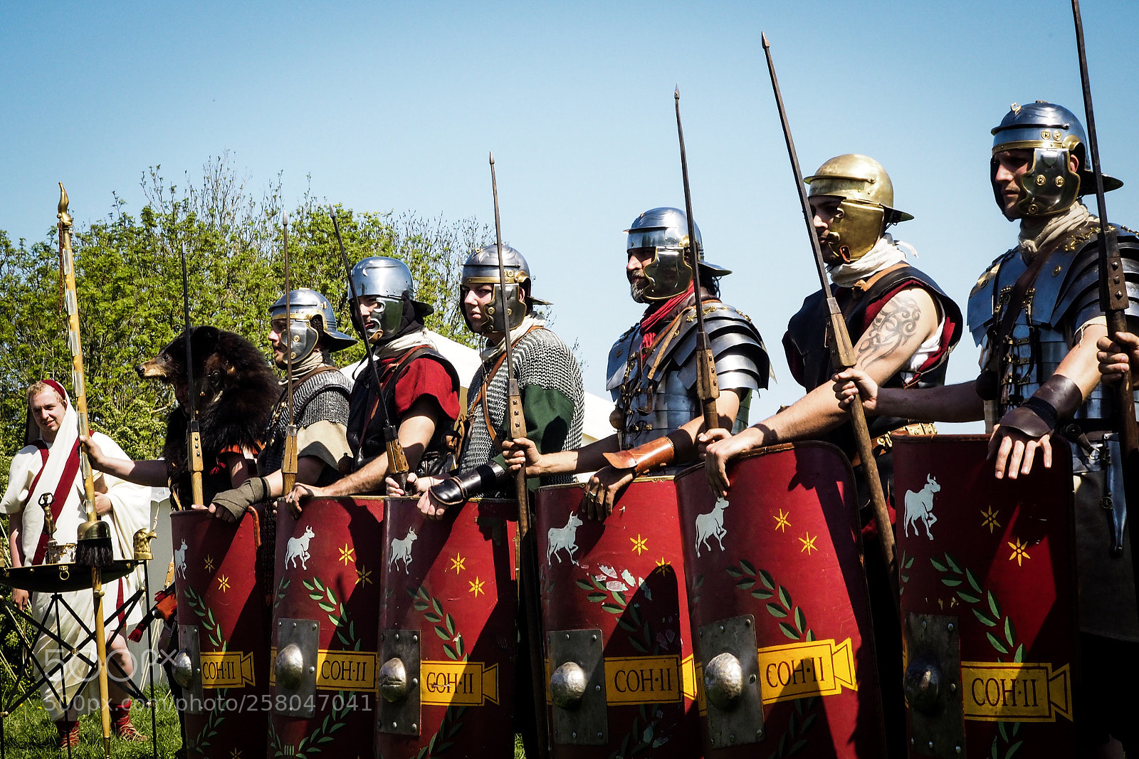 Olympus OM-D E-M10 II sample photo. Roman legionary soldiers photography