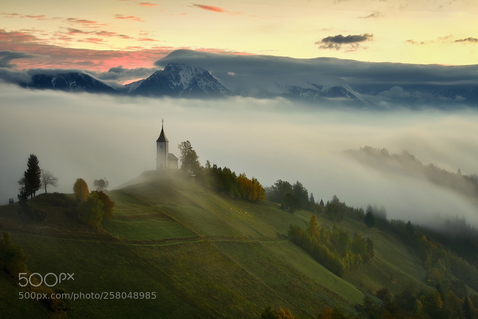 Nikon D810 sample photo. St. primoz church photography