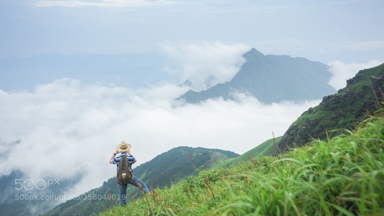 Nikon D700 sample photo. Wugong mountain in china photography