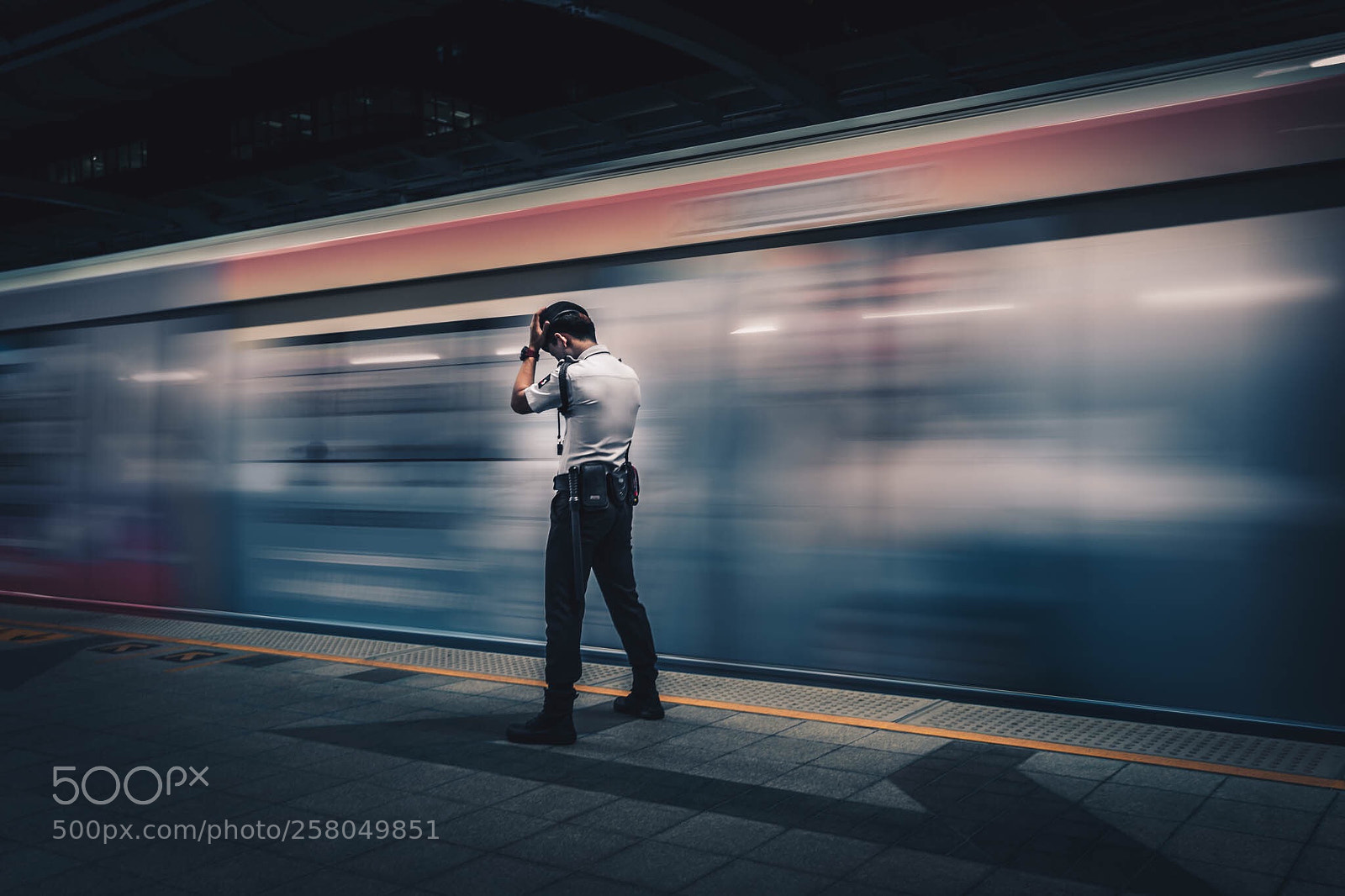Sony a7 III sample photo. On duty photography