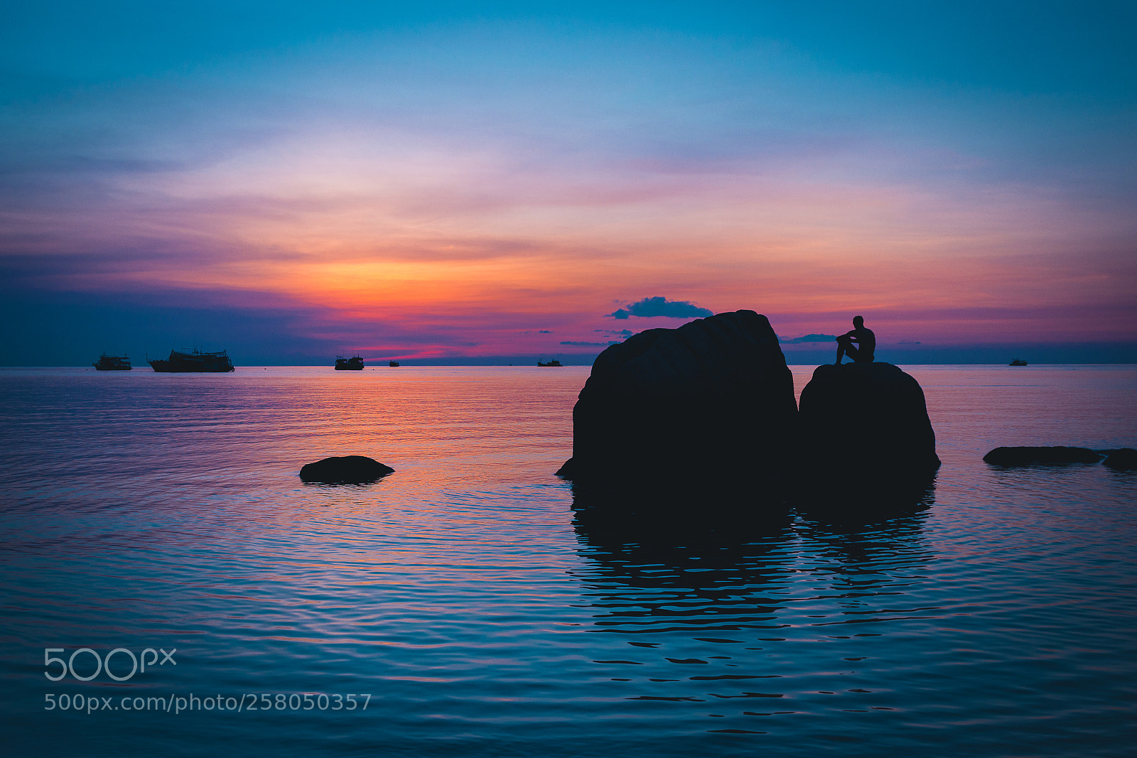 Nikon D7200 sample photo. Sunset rocks photography