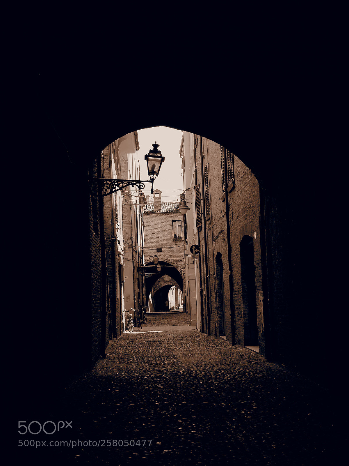Olympus OM-D E-M5 sample photo. Postcard from ferrara photography