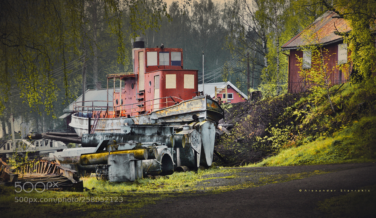 Nikon D3100 sample photo. Old boat on the photography
