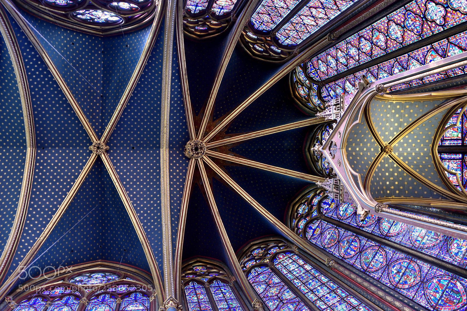 Nikon D5500 sample photo. Sainte chapelle photography