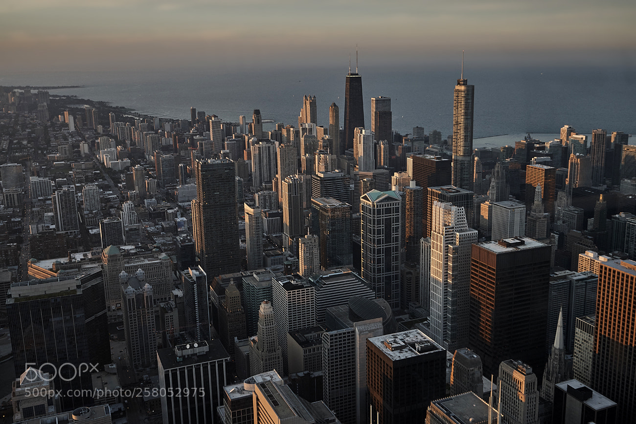 Sony a7 II sample photo. Chicago skyline photography