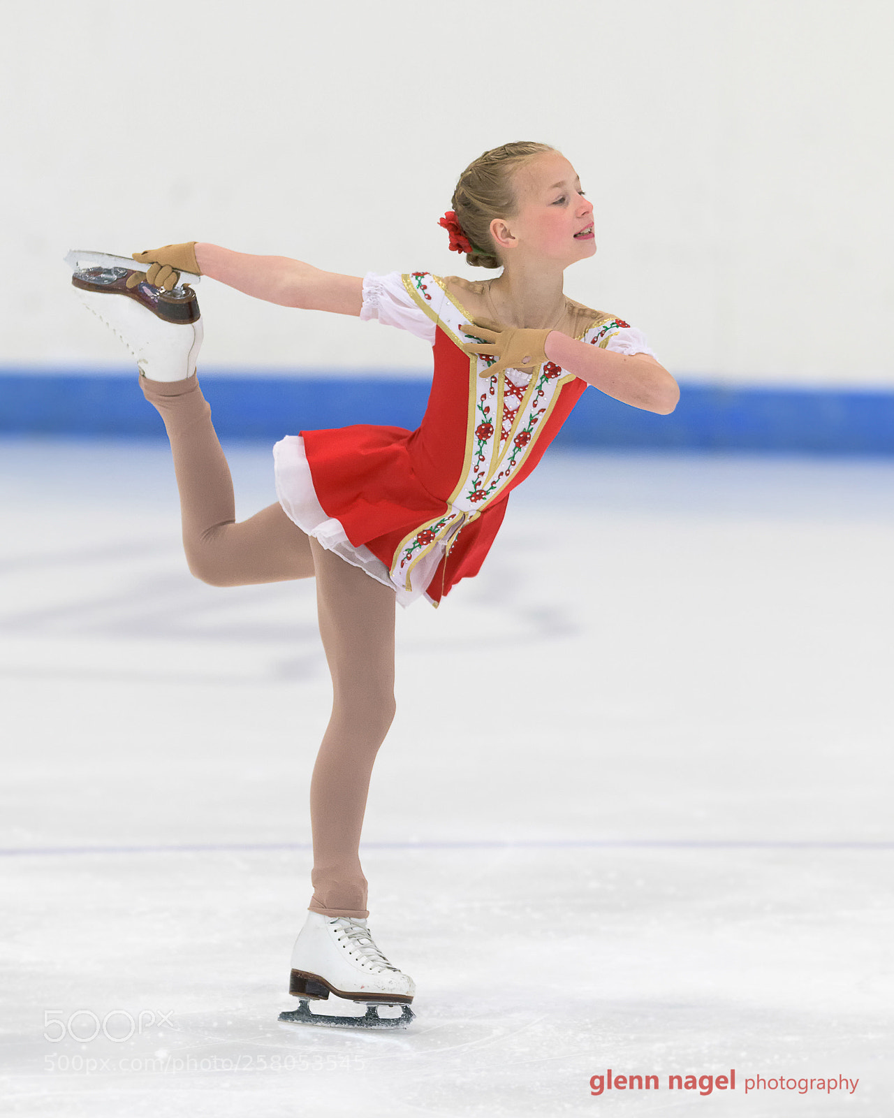 Nikon D850 sample photo. Figure skater photography