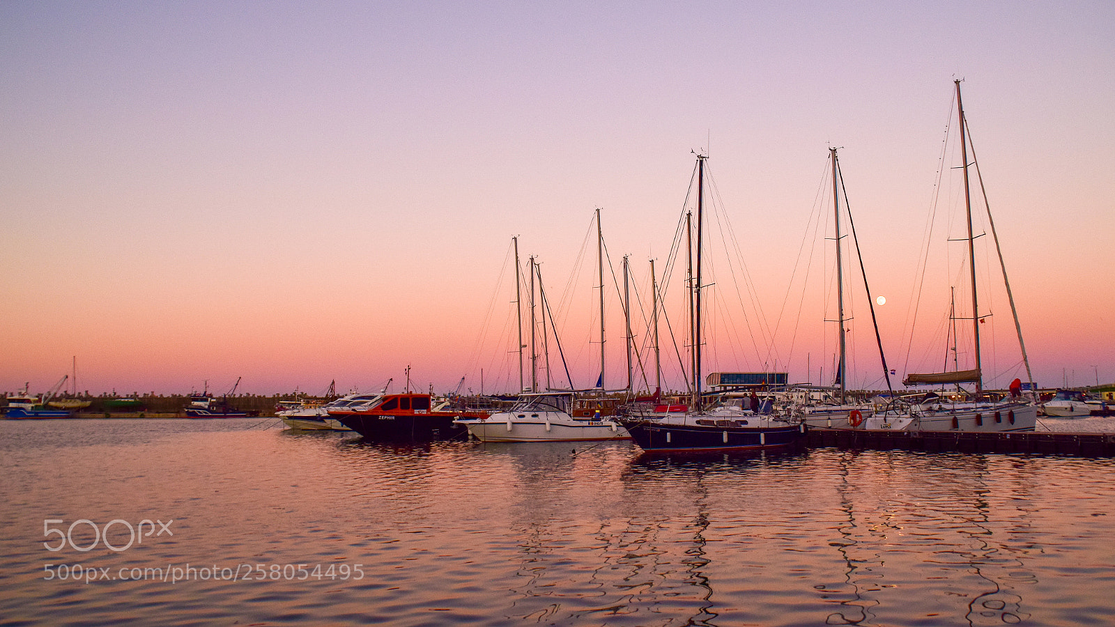 Nikon D5300 sample photo. Sunset harbour photography