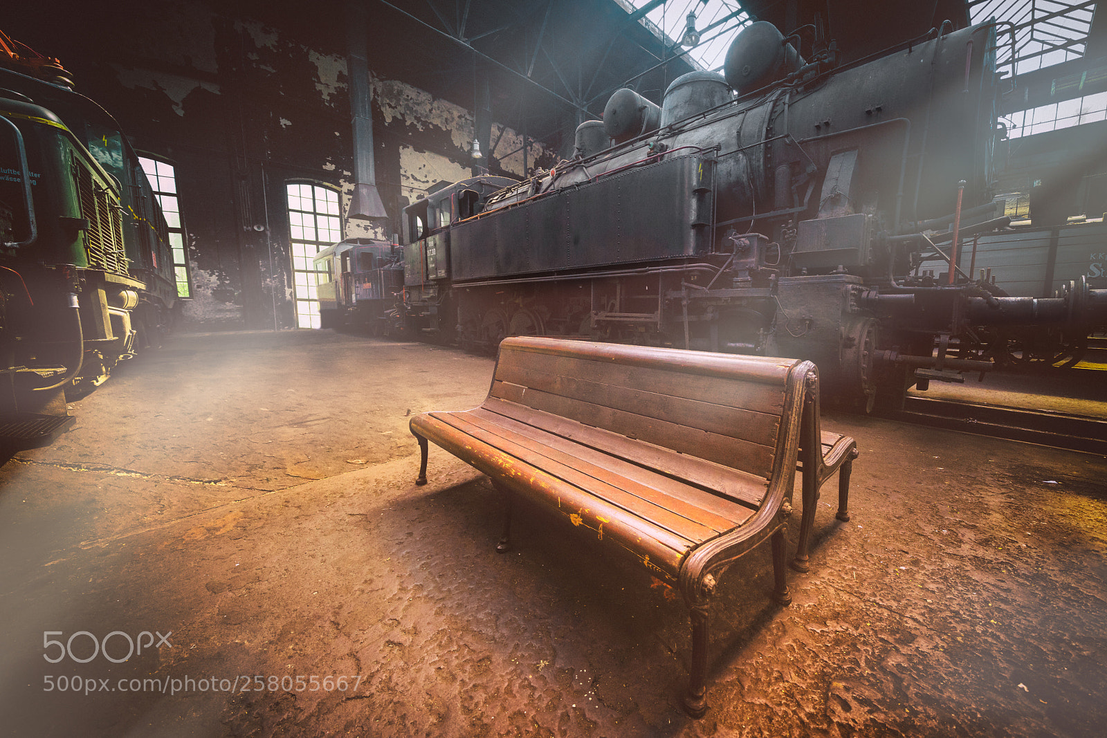 Sony a7 II sample photo. Railway station photography