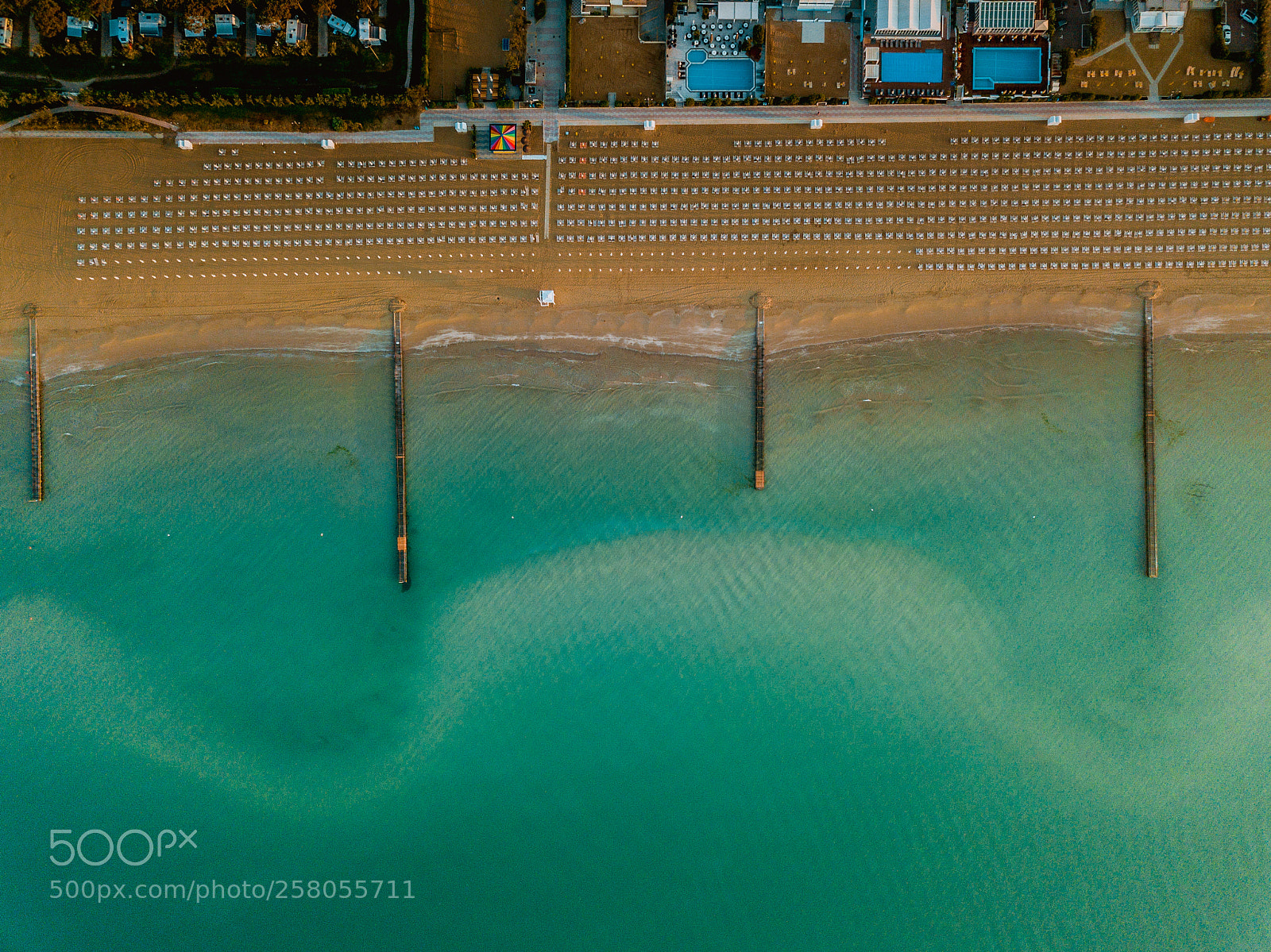 DJI FC220 sample photo. The beach from above photography
