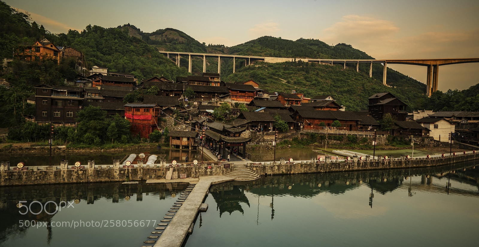 Sony a7R II sample photo. Ethnic people's village. photography
