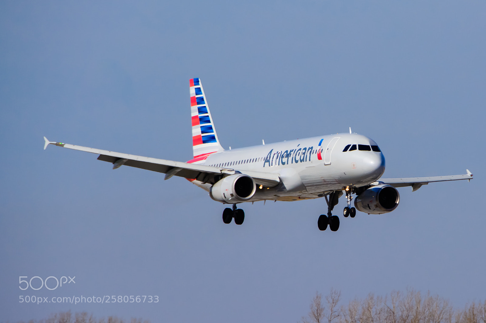 Nikon D7100 sample photo. American airlines airbus a320-232 photography