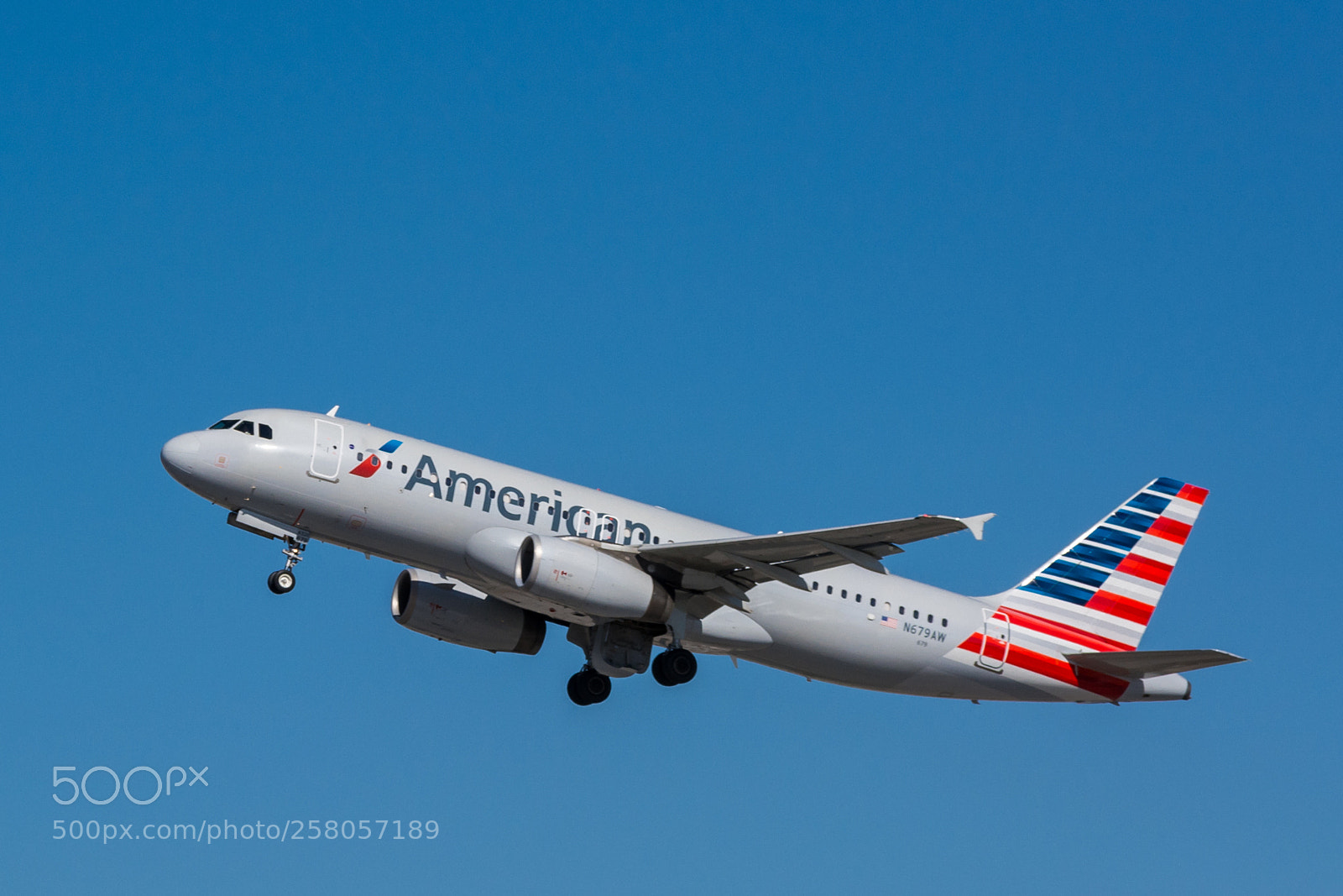 Nikon D7100 sample photo. American airlines airbus a320-232 photography