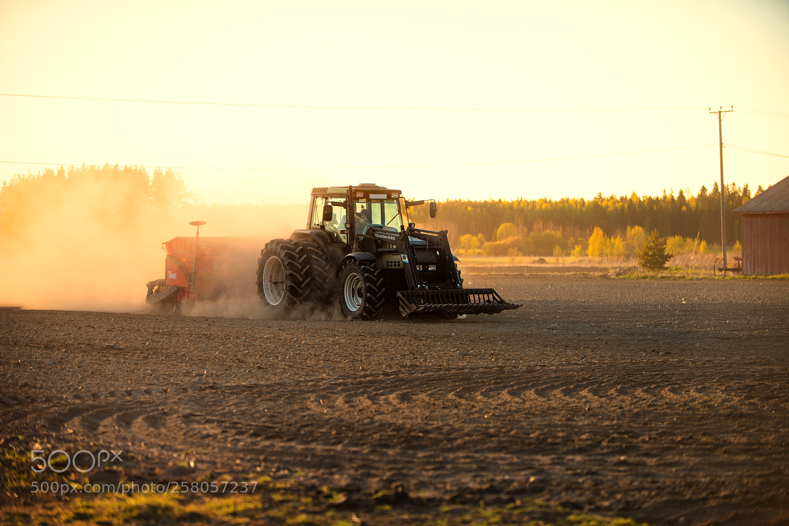 Nikon D750 sample photo. Dusty evening photography