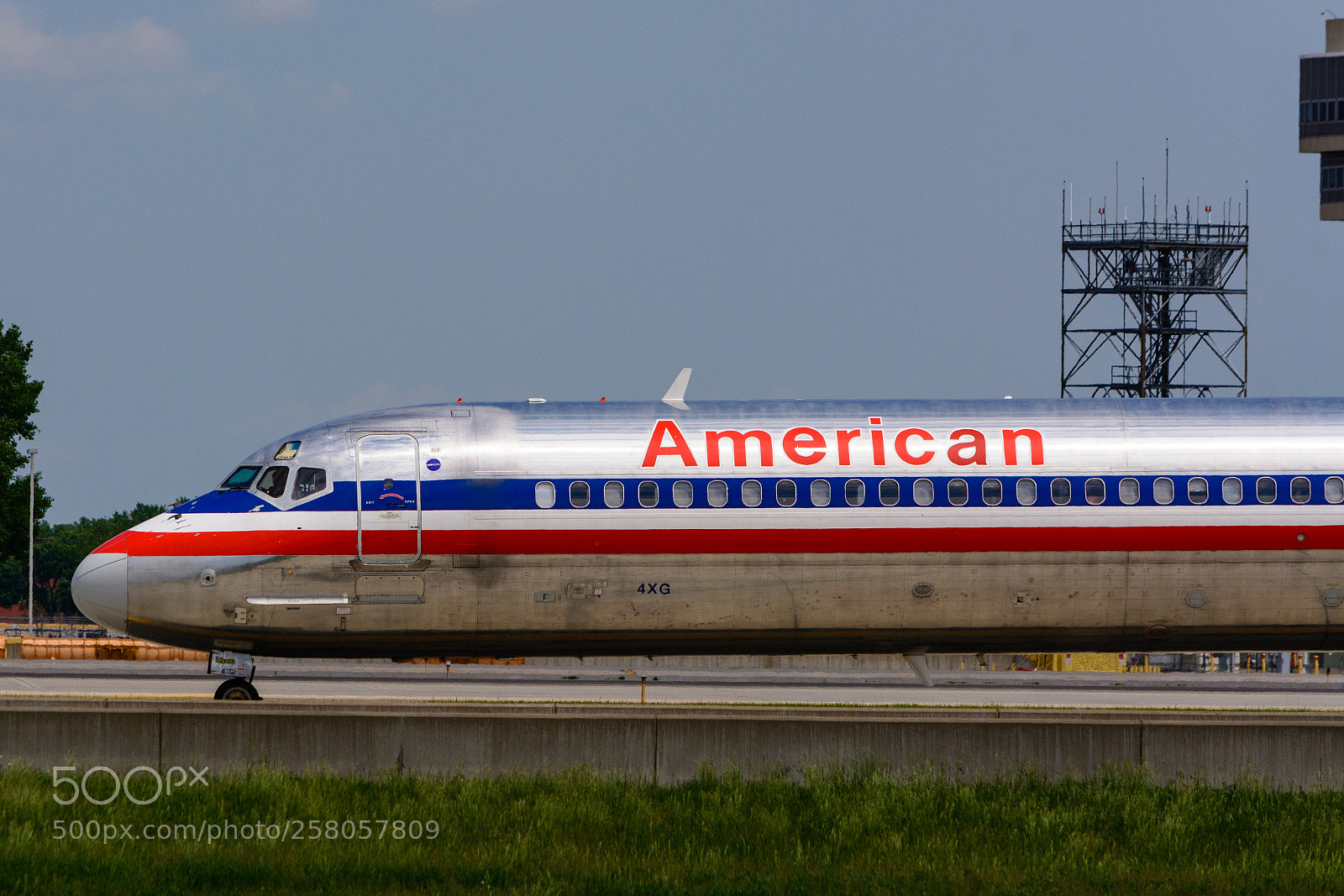 Nikon D7100 sample photo. American airlines mcdonnell douglas photography