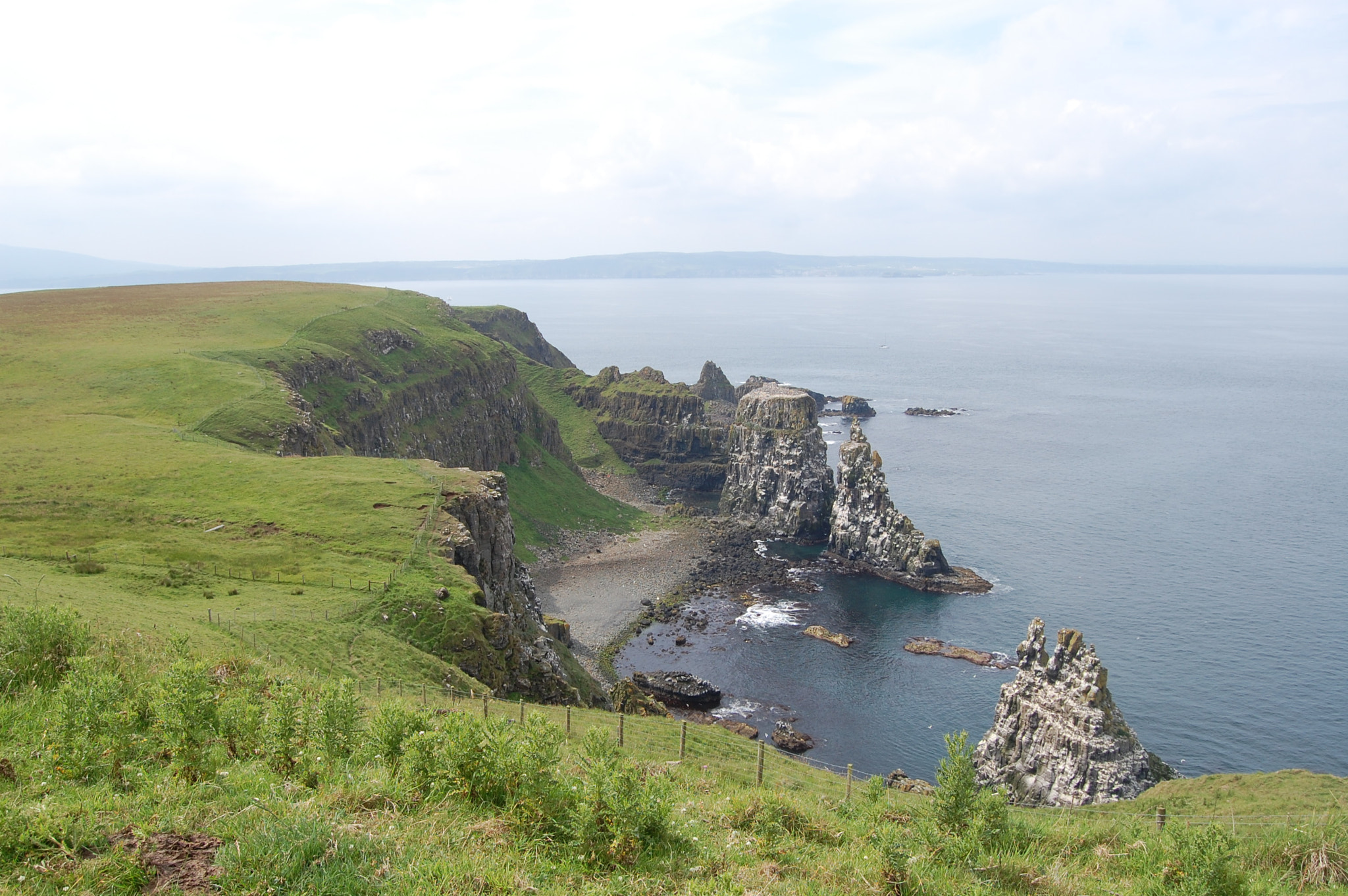 Nikon D40 sample photo. Rathlin island photography