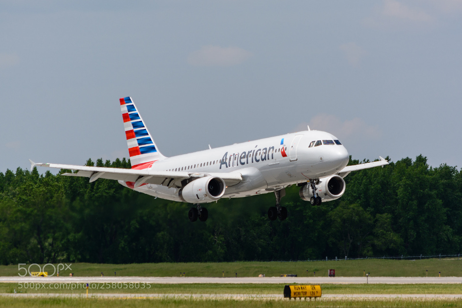 Nikon D7100 sample photo. American airlines airbus a320-232 photography