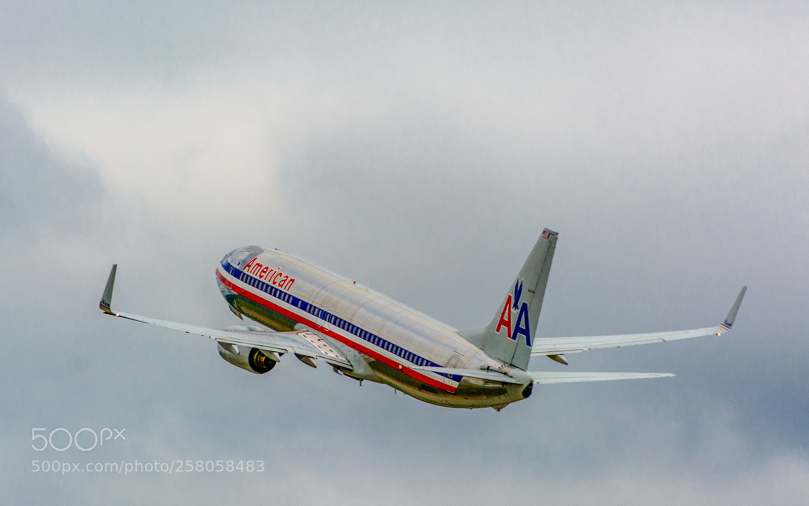 Nikon D7100 sample photo. American airlines boeing 737-823 photography