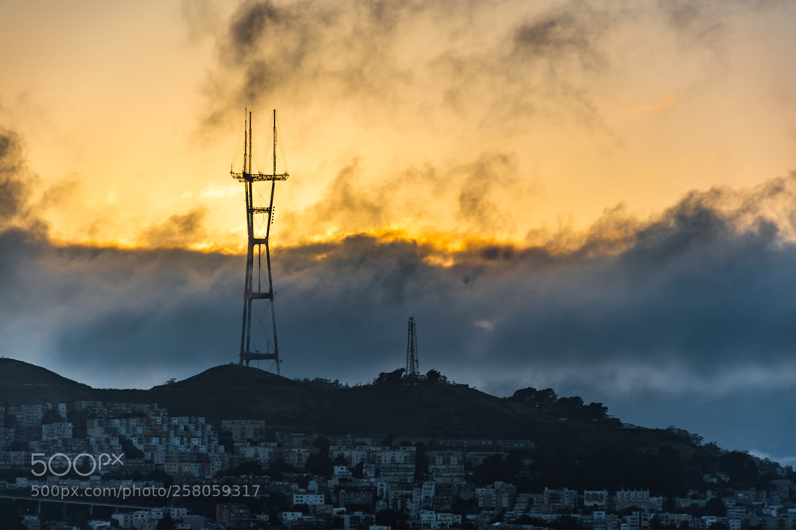Nikon D5600 sample photo. Sutro tower photography