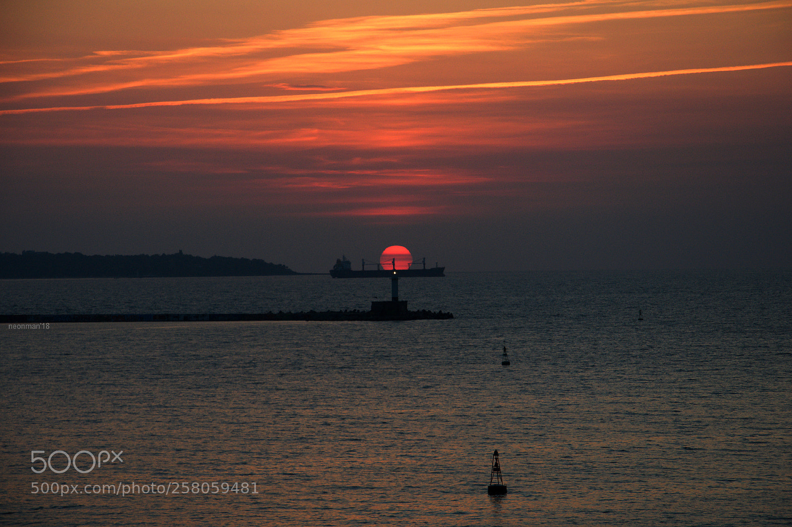 Nikon D90 sample photo. A sunrise composition photography