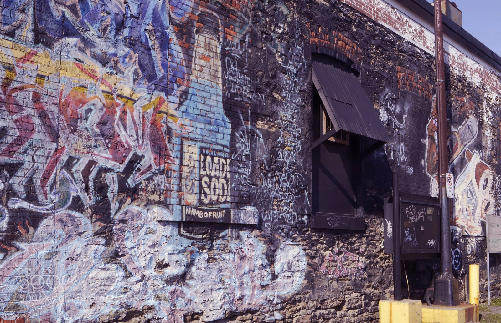 Nikon D3100 sample photo. Graffiti wall 2 photography