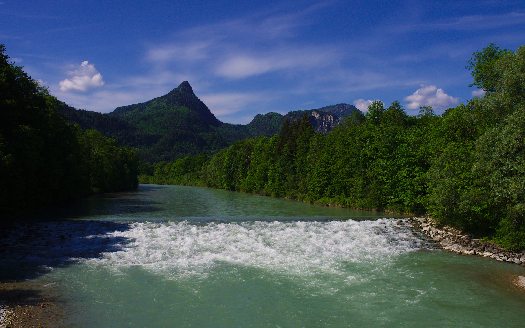 Olympus PEN E-PL5 sample photo. Mountain river photography