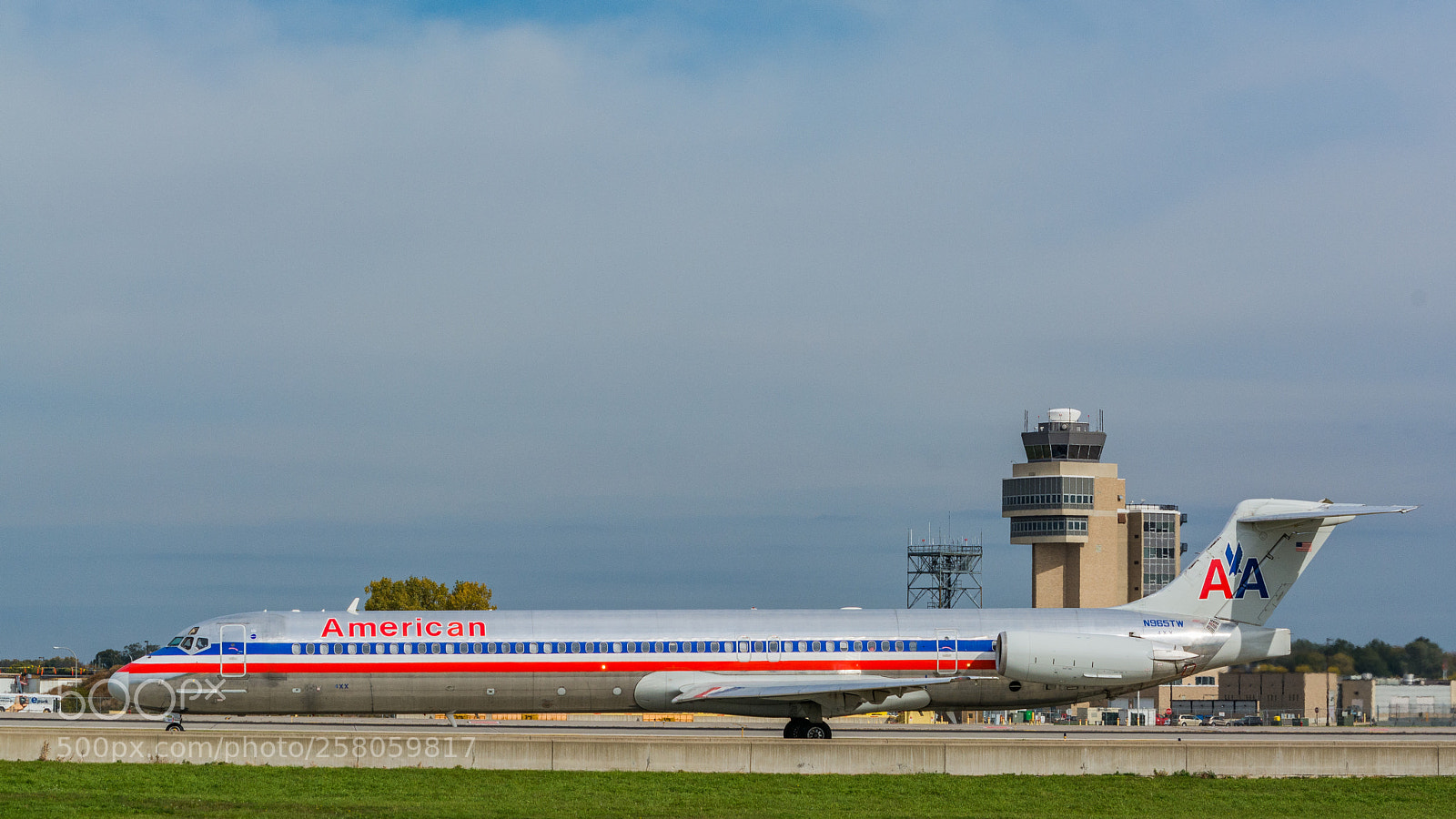 Nikon D7100 sample photo. American airlines mcdonnell douglas photography