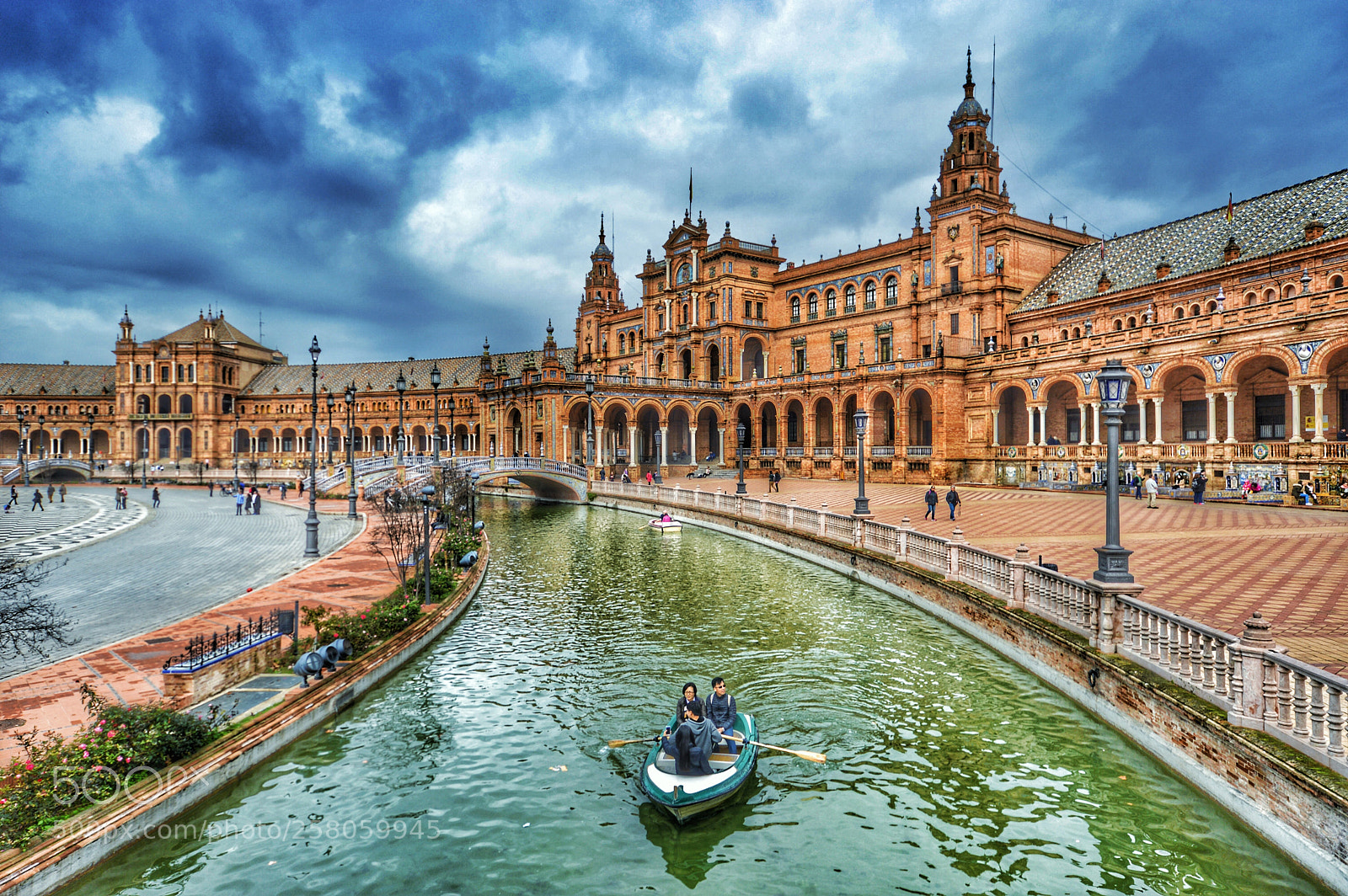 Nikon D3200 sample photo. Plaza españa (sevilla) photography