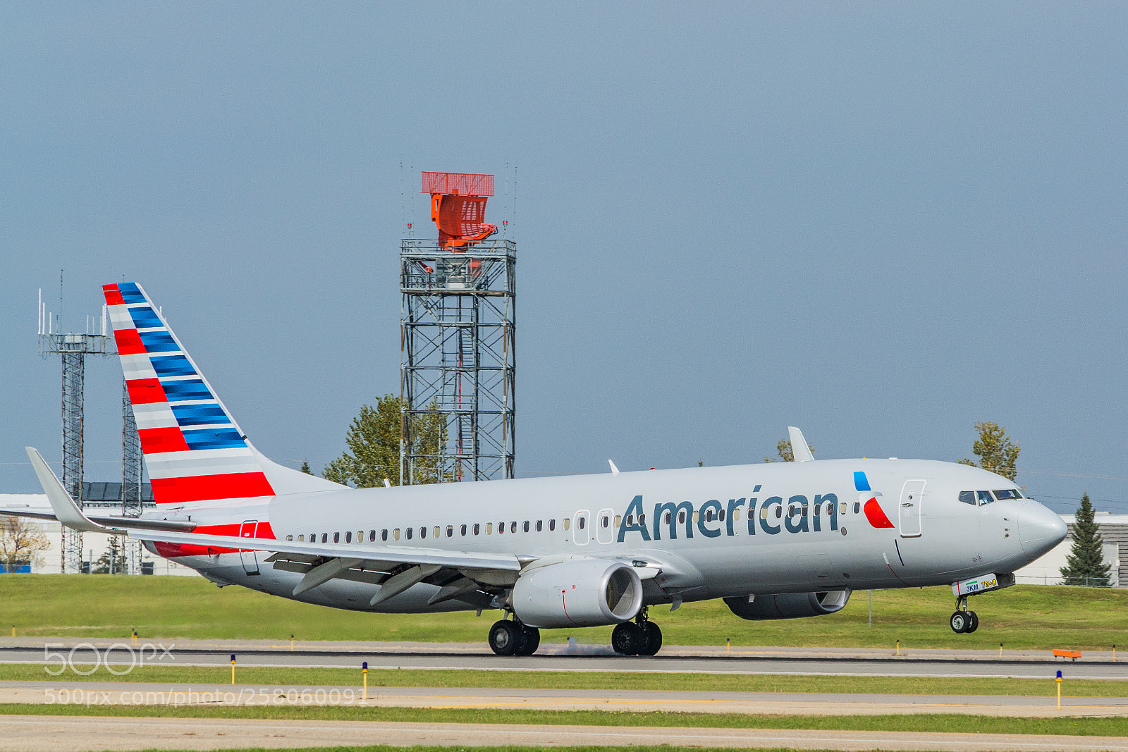 Nikon D7100 sample photo. American airlines boeing 737-823 photography