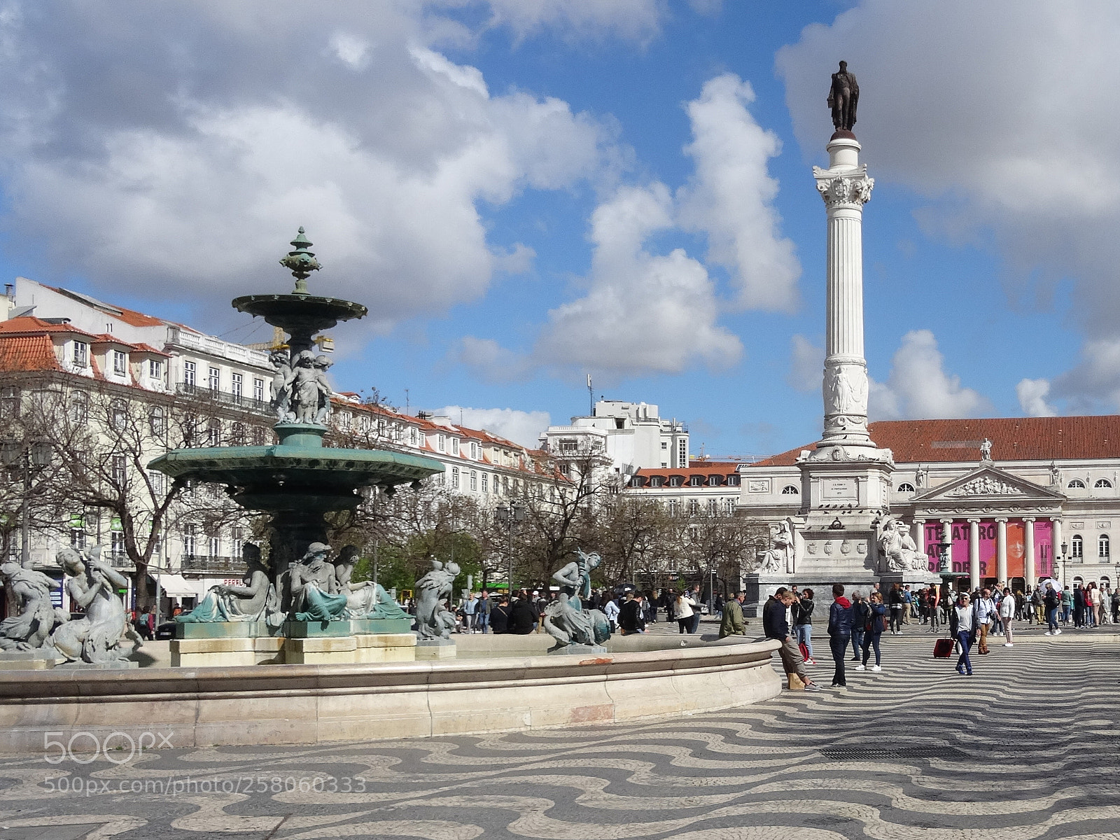 Sony DSC-HX50 sample photo. Rossio photography